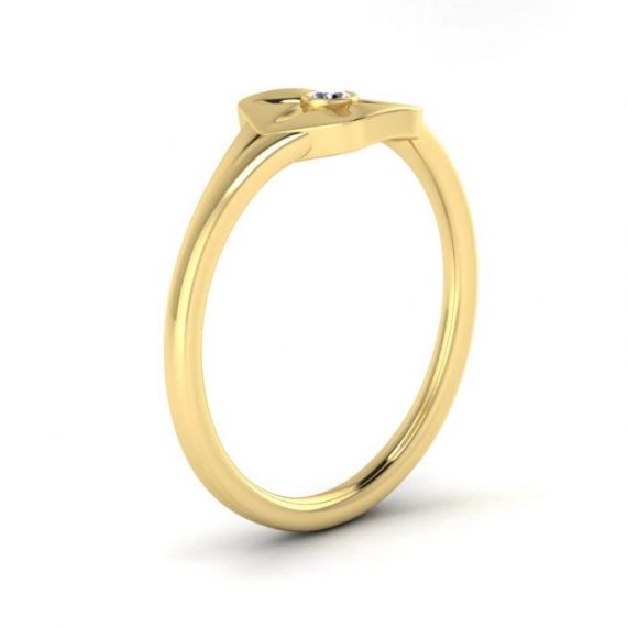 14-18k Gold Diamond Engagement Rings