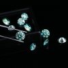 5.00MM[0.50CT] Round Natural Green Loose Moissanite Excellent Cut