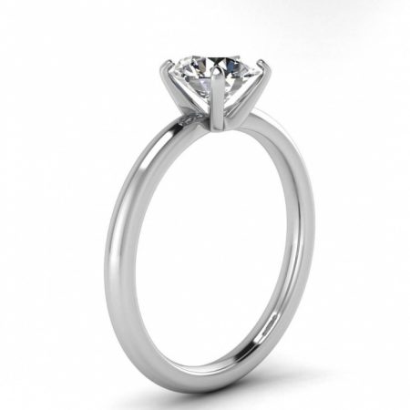 radiant solitaire ring-6