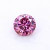 3.00MM [0.10CT] Pink Round Excellent Loose Moissanite Cut