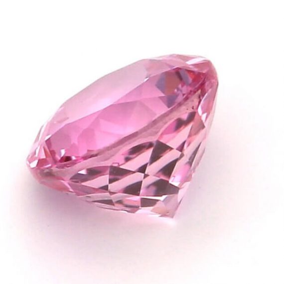 5.0MM [0.50CT] Pink Round Excellent Loose Moissanite Cut