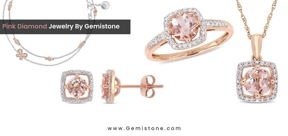 Pink Diamond Jewelry BY gemistone