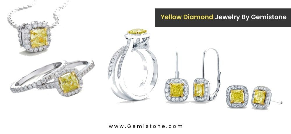 Yellow Diamond Jewelry By Gemistone