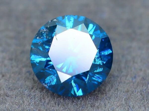 Round Blue Diamonds