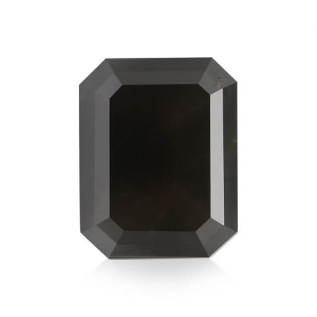 2CT [8 x 6MM] Emerald Cut Black Loose Moissanite Diamond