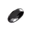 Oval Cut black diamonds