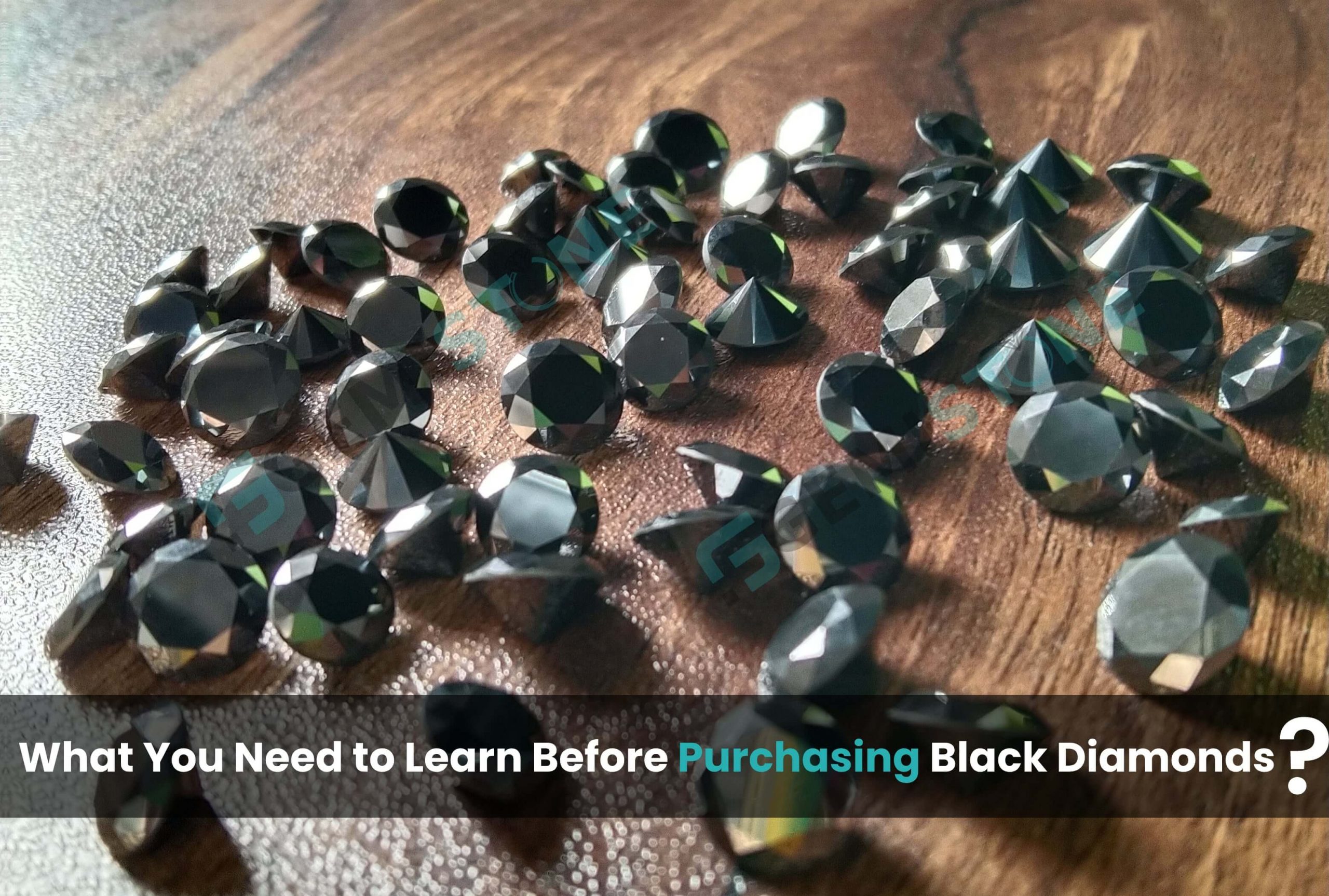 What You Need to Learn Before Purchasing Black Diamonds at Gemistone