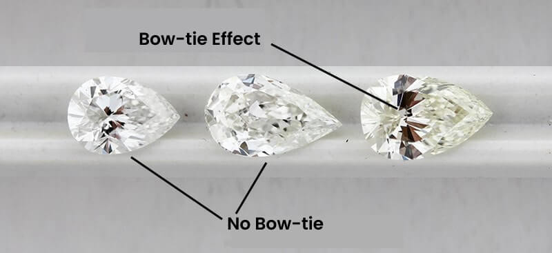 Bow-Tie Effect Marquise Diamonds