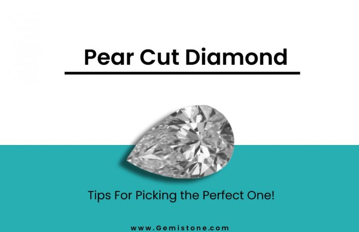 Pear Cut Diamond - Gemistone
