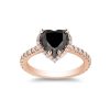 Heart-Shape-Black-Diamond-Engagement-Ring-Gold