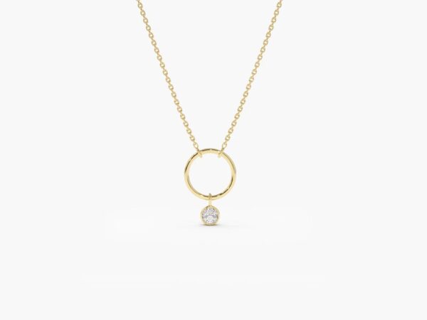 Minimalist-Enternity-Diamond-Necklace-gold