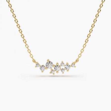 Nine-Diamond-Cluster-Necklace-gold