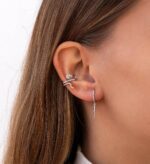 ear cuffe earring gemistone