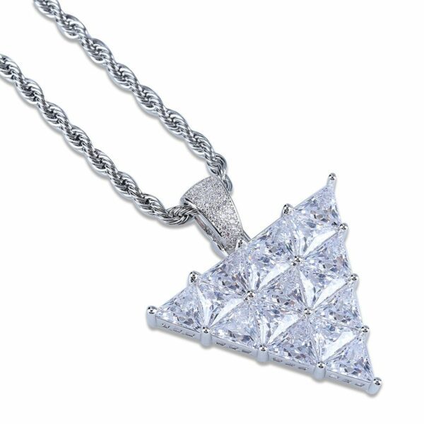 triangle necklace for women