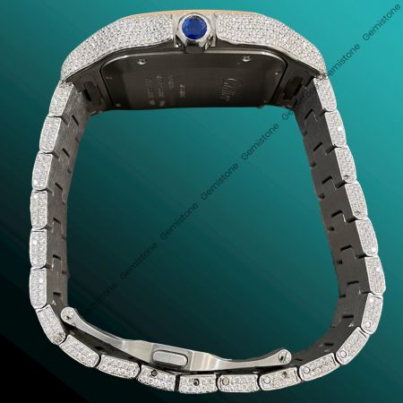 Cartier Moissanite Diamond Watch
