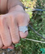 Men's Star Diamond Pinky Ring