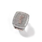 Fully Iced Out Custom Letter/Personalized Name Moissanite Party Hip Hop Ring