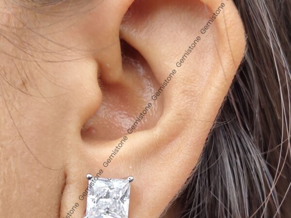 Princess Diamond Earring