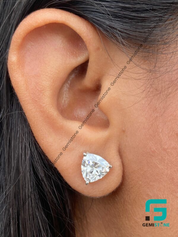 2Ct Trillion Diamond Earring