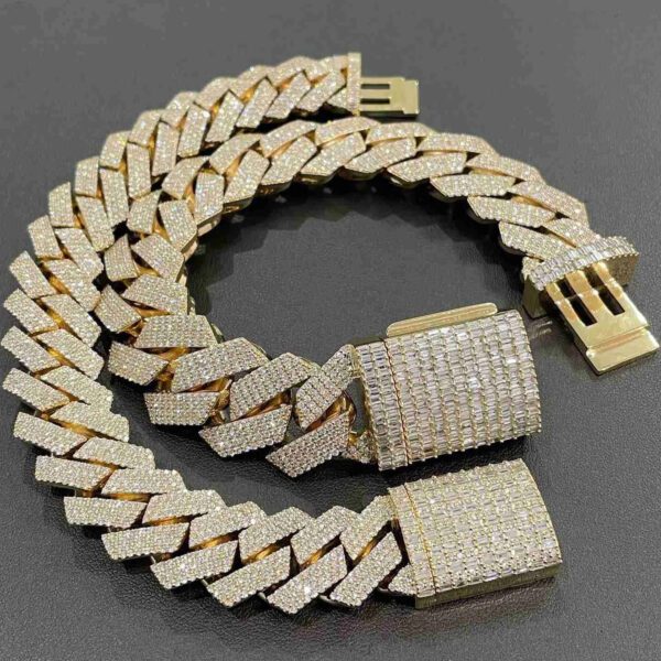Diamond Miami Cuabn Bracelet