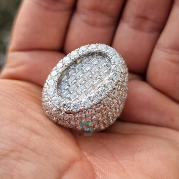 Baguette Diamond Hip Hop Ring