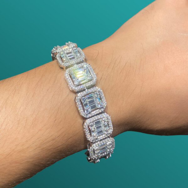Cluster Diamond Bracelet