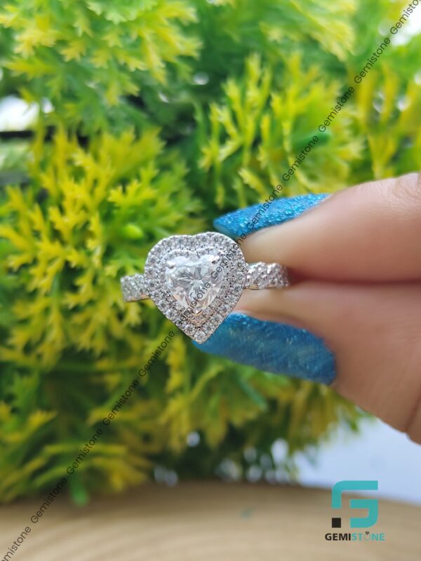 Heart Cut Engagement Ring