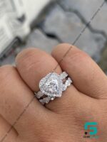 Heart Diamond Bridal Ring