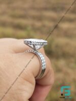Oval Diamond Ring For Her
