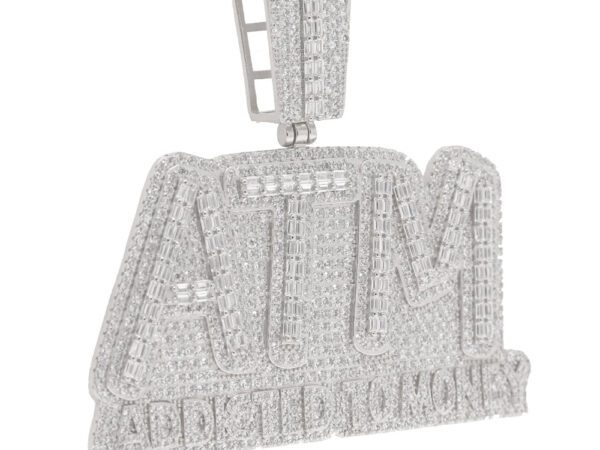 Baguette Diamond ATM Pendant