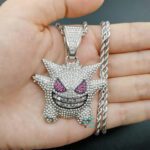 Iced Out Gengar Pendant
